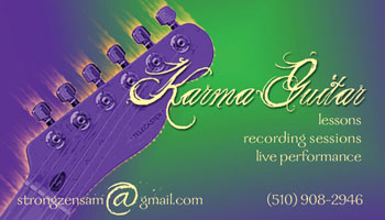 Sam Schwartz Karma Guitar